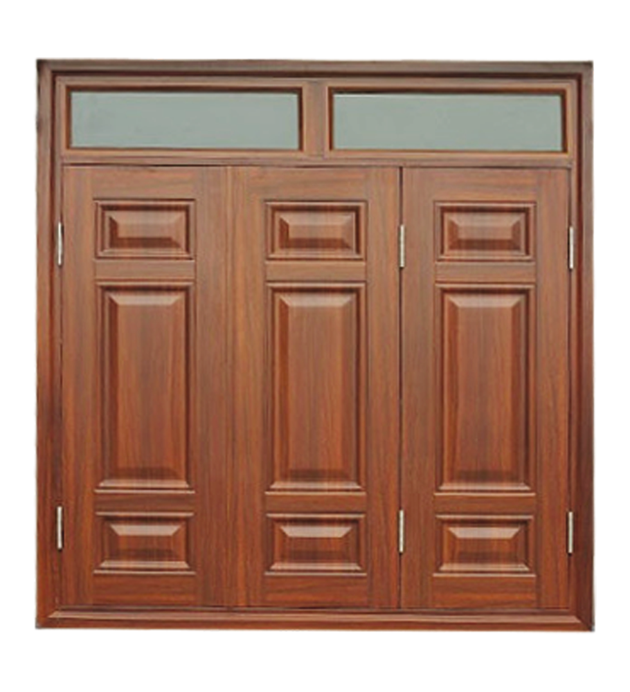 Cửa sổ thép vân gỗ CS3-K.CS1