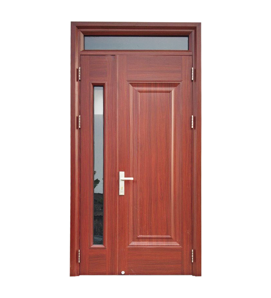Cửa thép vân gỗ 2 cánh A21-K.H10-K